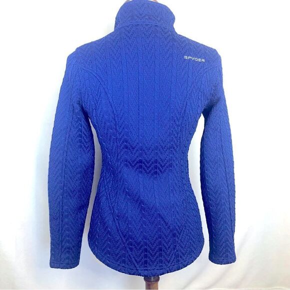 SPYDER JACKET MAJOR CABLE KNIT STRYKE JACKET - Picture 7 of 11